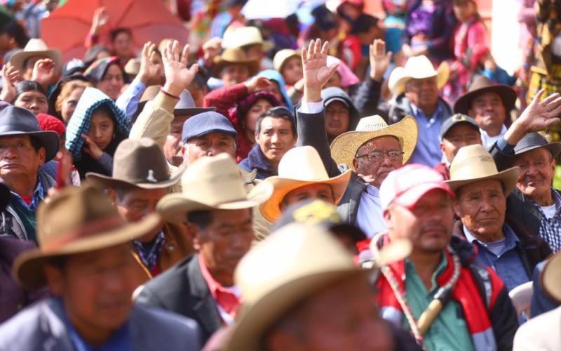 Inician trabajos en San Andrés Xecul, Totonicapán. 