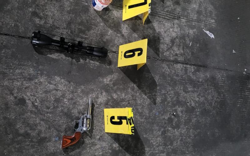 Localizan armas y municiones en el Puerto Santo Tomás de Castilla