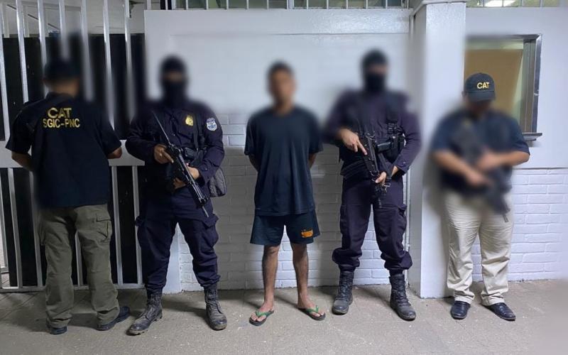Presunto pandillero salvadoreño se escondía en Escuintla