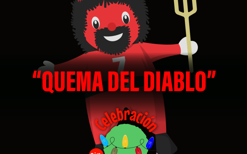 Quema del diablo: Celebración sin contaminación