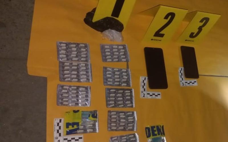 Dos capturados por narcomenudeo e incautan drogas en operativos