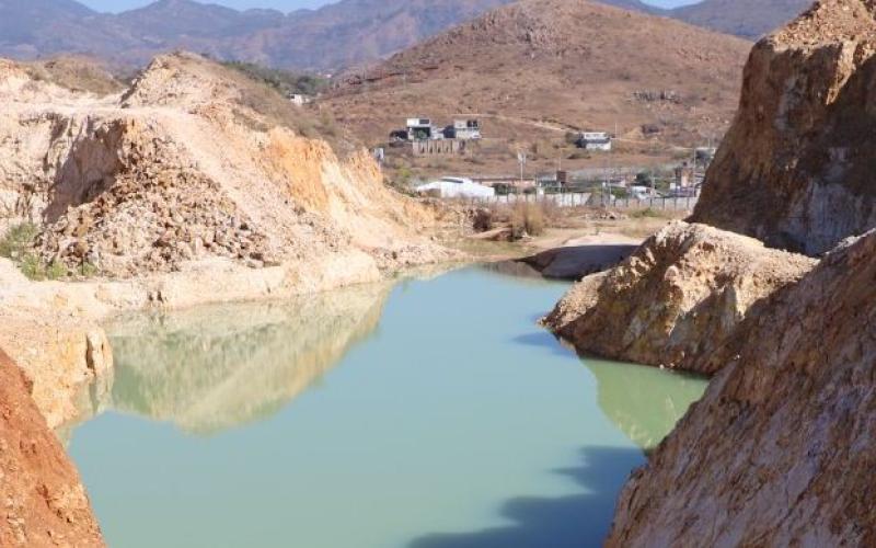 Viceministro del Agua coordina muestreo en la laguna que se formó en Jutiapa