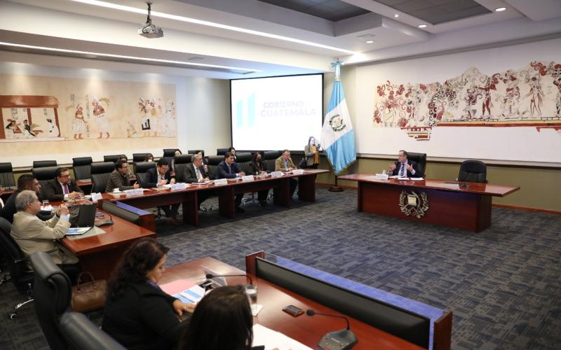 Presidente Alejandro Giammattei 