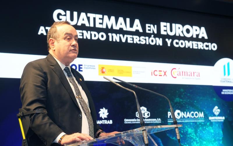 Presidente Alejandro Giammattei 