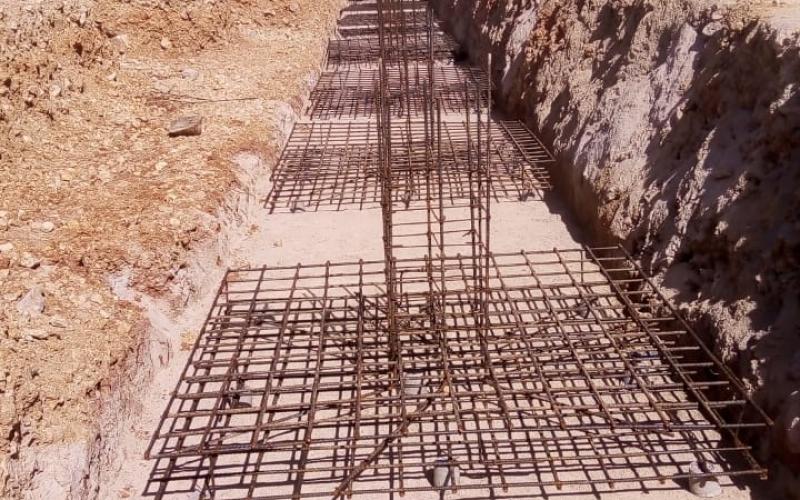 construcción Escuela Bicentenario en Petén. 
