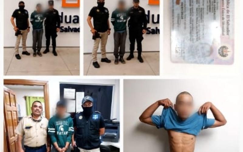 Personal antipandillas recibe en frontera a salvadoreño refugiado en Belice