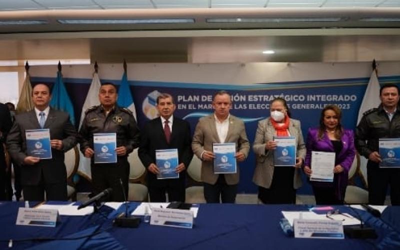 Mingob presenta al TSE el Plan Estratégico para las Elecciones Generales 2023