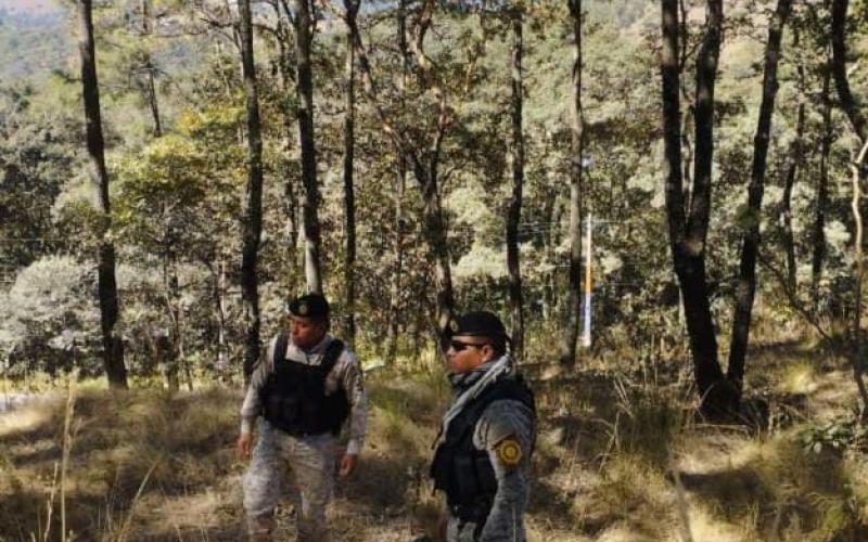 Diprona realiza patrullajes en zonas boscosas de Totonicapán