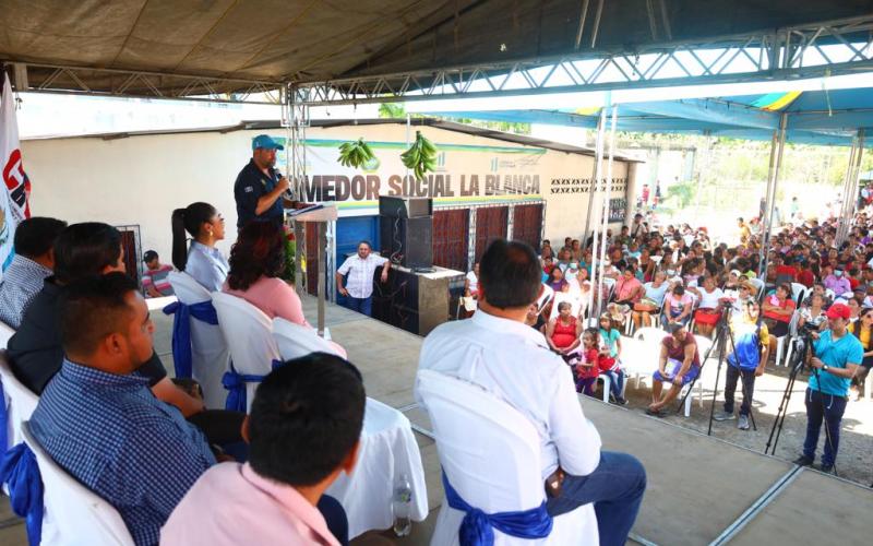 construcción de Puente Naranjo, La Blanca, San Marcos. 
