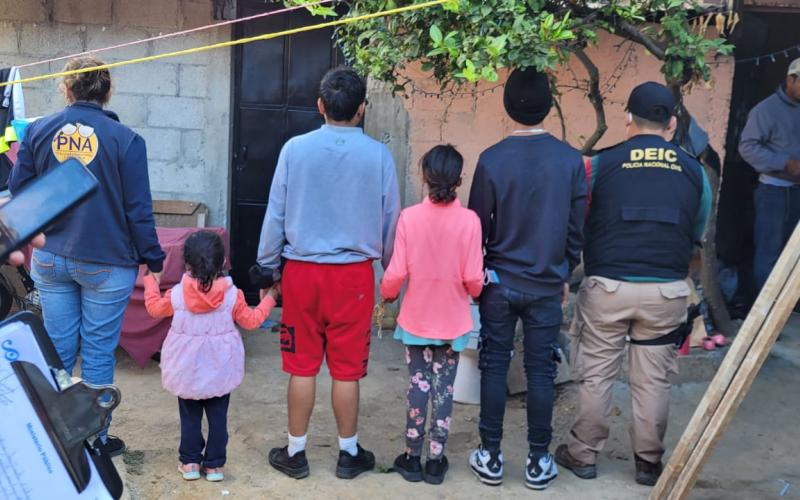 Diligencias permiten rescatar a menores que presuntamente eran explotados laboralmente