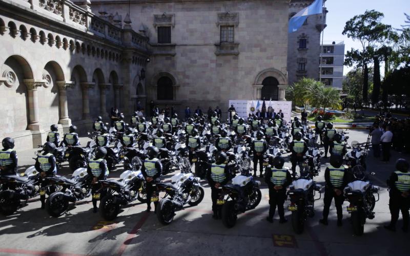 Buscan reducir la siniestralidad vial en el país con 30 moto patrullas nuevas