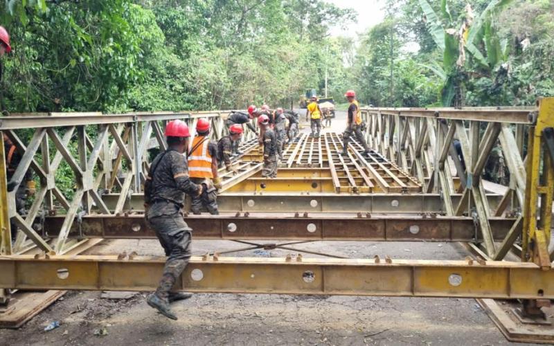 Cuerpo de Ingenieros del Ejército, aportando al desarrollo de los guatemaltecos.