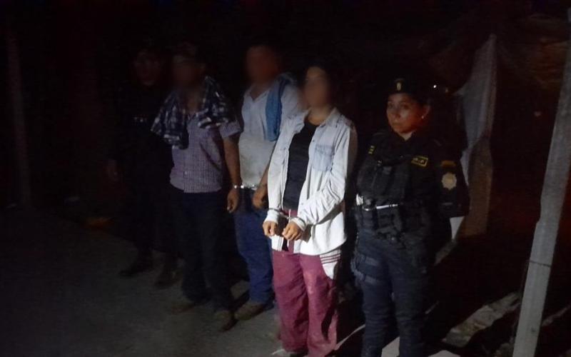 Tres capturados en “Operación Águila