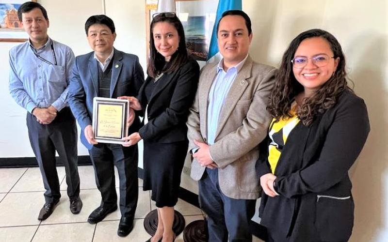 SNC recibe reconocimiento de Inguat