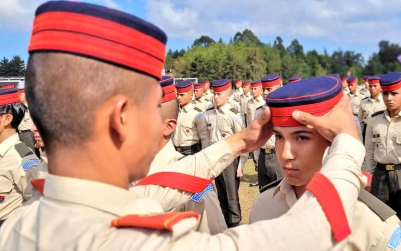 Imposición de Bonetes a Cadetes de la promoción CLXIV.