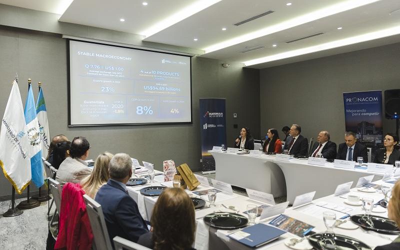 Los empresarios búlgaros llegaron al país en busca de consolidar negocios.