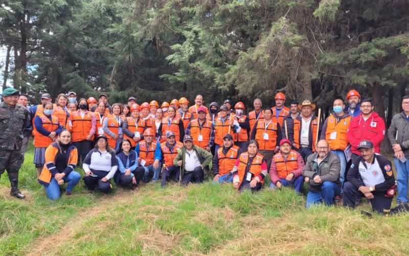 MARN lleva a cabo taller para prevenir incendios forestales en San Marcos