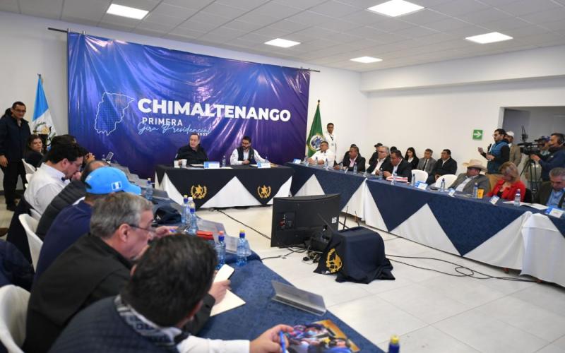 Presidente Alejandro Giammattei 