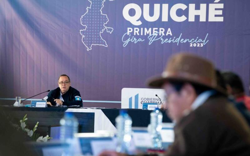 Presidente Alejandro Giammattei 