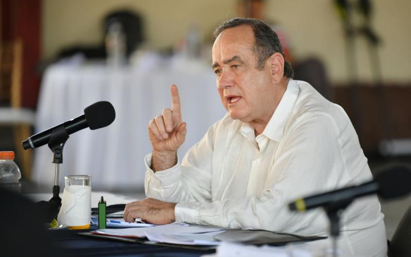 Presidente Alejandro Giammattei 