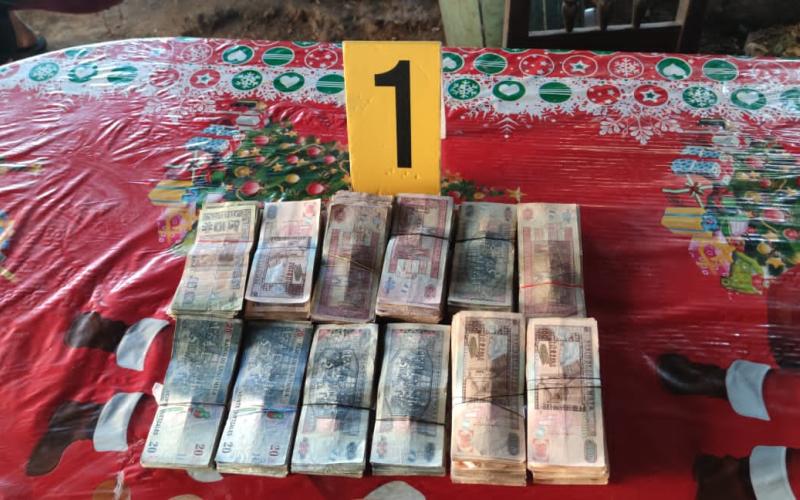 COP identifica a personas y decomisa indicios por robo a Caja Rural