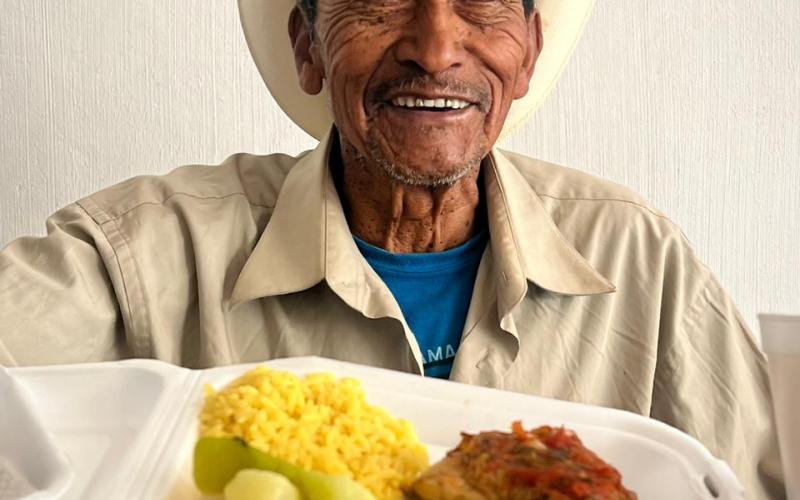 Usuario de Comedor Social en Sanyuyo, Jalapa