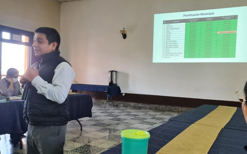 Delegación de Alta Verapaz impulsa el fortalecimiento municipal