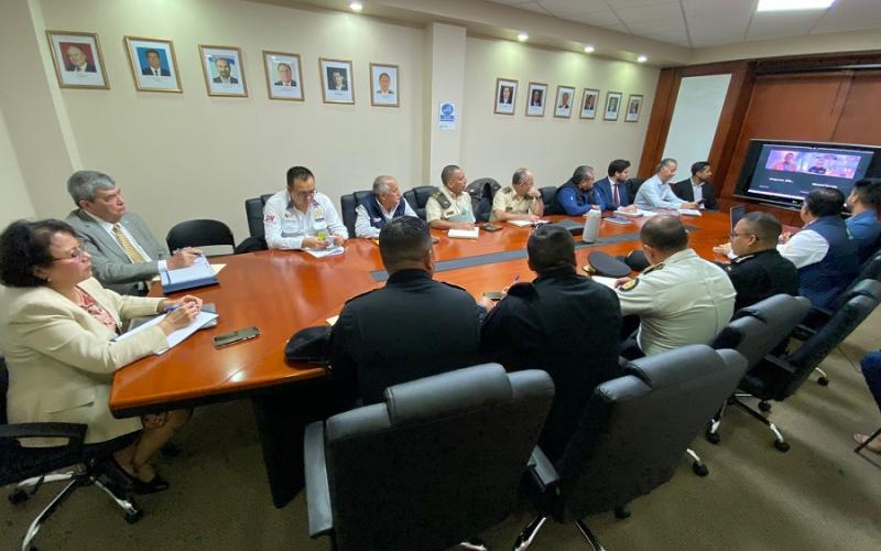 Vista general de la reunión.