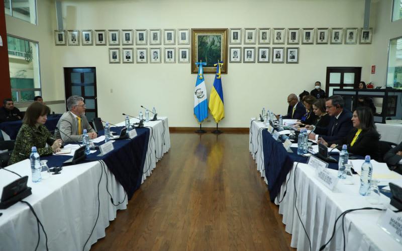 Guatemala y Ucrania celebran II Reunión de Consultas Políticas Bilaterales