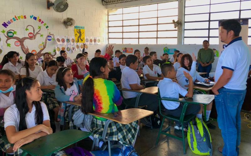 Educación ambiental impacta en Petén con el buen manejo de los desechos