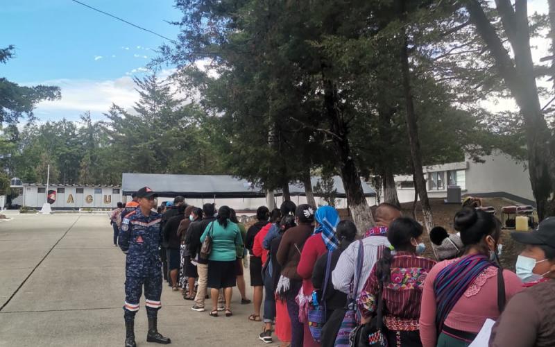 Quinta Brigada de Infantería apoya jornada médico-quirúrgica en Huehuetenango.