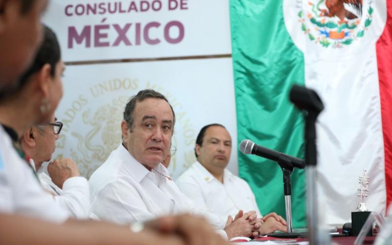 Presidente Alejandro Giammattei 