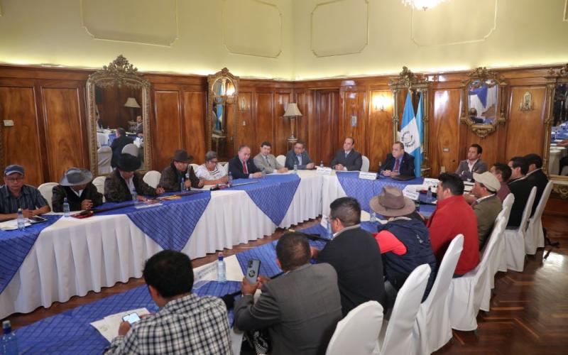 Presidente Alejandro Giammattei 