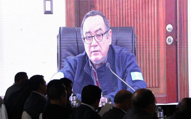 Presidente Alejandro Giammattei 