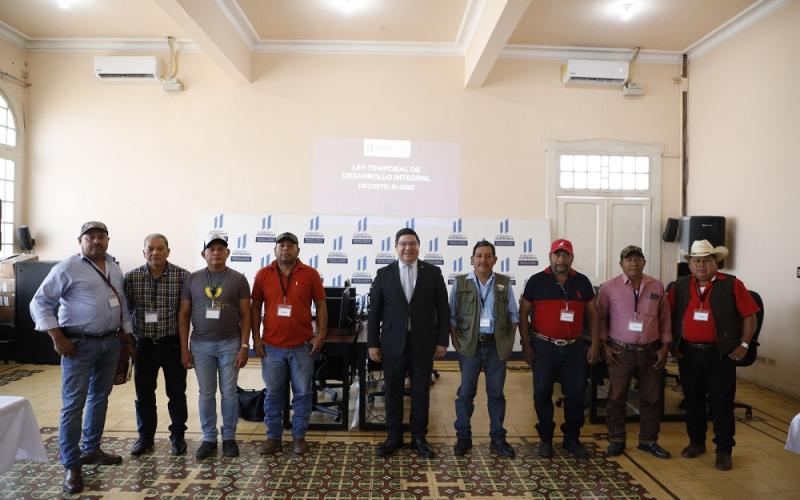 MARN avanza en el cumplimiento de la Ley Temporal de Desarrollo Integral