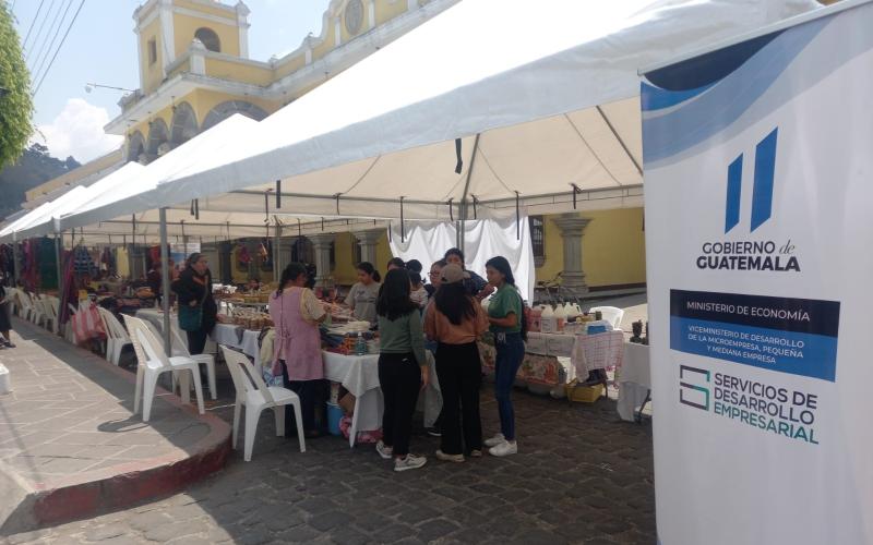 Encuentro artesanal y gastronómico en Sacatepéquez 