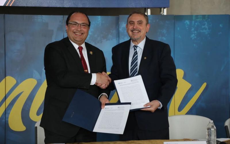 El Minex y la URL firman convenio de pasantías integrales 