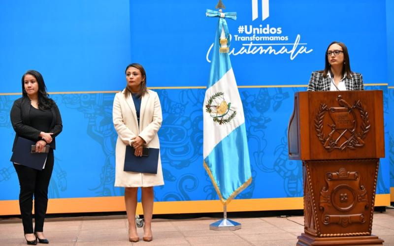 Funcionarias del Ministerio de Trabajo 