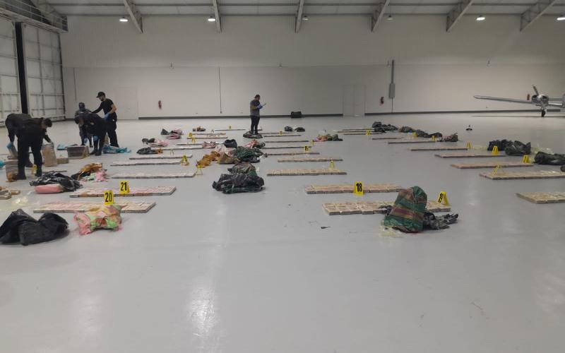 Capturas e incautación de droga en Petén