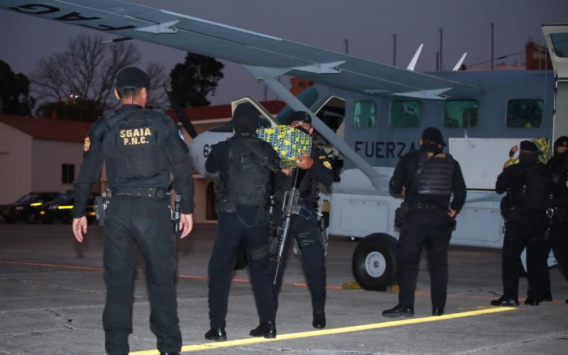 Incautación de droga en Petén asciende a Q94 millones