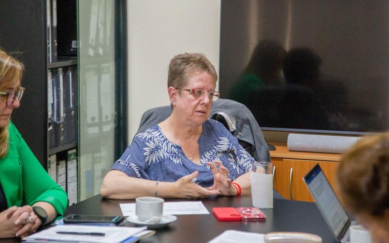 La Secretaria Presidencial de la Mujer sostuvo una reunión con representantes del Fondo de Población de las Naciones Unidas