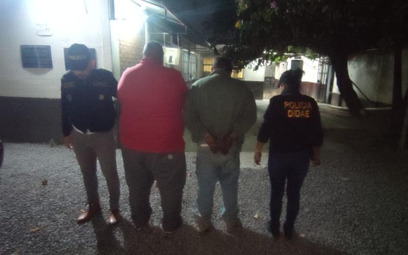 DIDAE captura a 4 personas que intentaban vender armas de fuego ilegalmente