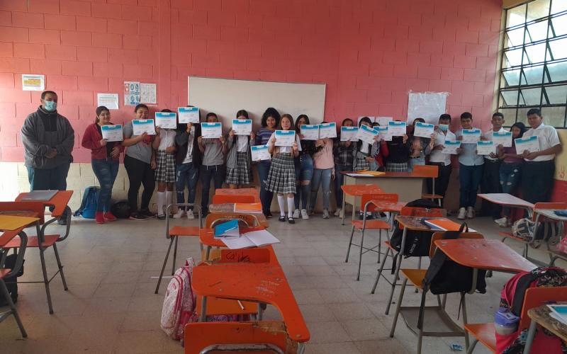 Juventud de Jalapa se involucra en la protección ambiental