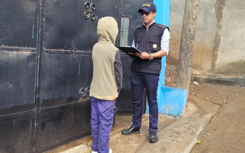 Denuncia anónima permite rescate de menor por violencia