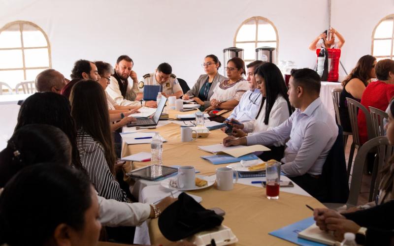 Reunión ordinaria con el objetivo de fortalecer el funcionamiento del Sistema Nacional de Información sobre Violencia contra la mujer 