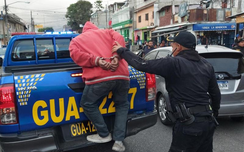 PNC intercepta a presuntos sicarios y frustra ataque armado