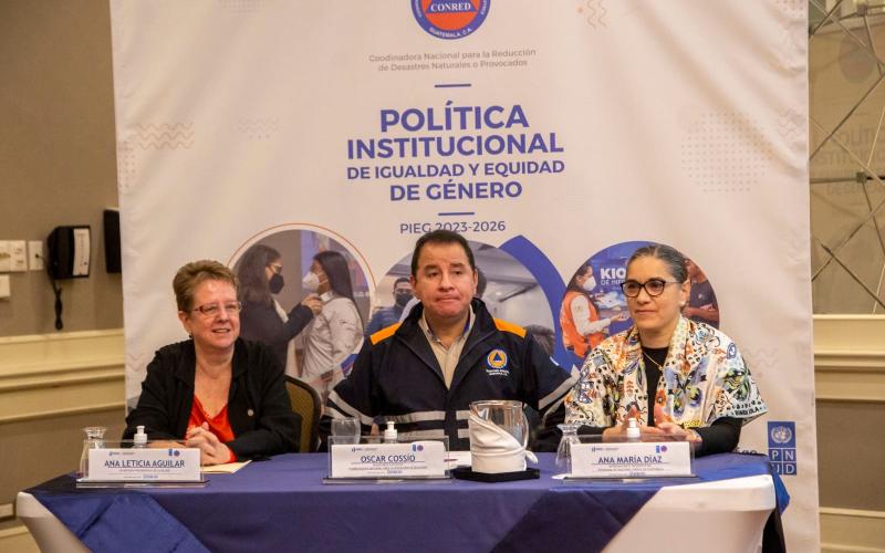 SE-CONRED) realizó la presentación de la “Política Institucional de Igualdad y Equidad de Género de la SE-CONRED 2023-2026”