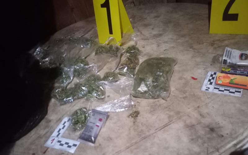 Allanan vivienda que funcionaba como centro de distribución de droga al menudeo