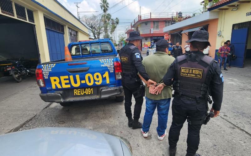 La PNC reporta capturas por portación ilegal de armas de fuego en operativos