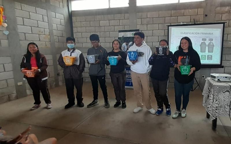 Adolescentes y jóvenes avanzan en el proceso de formación como Guardianes Ecológicos